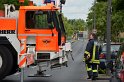 Unfall zwischen zwei KVB Bahnen Koeln Hoehenhaus Im Weidenbruch P225